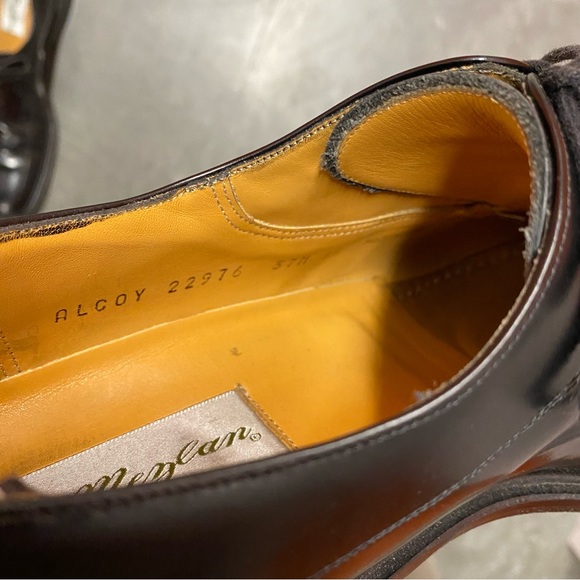 Nordstrom Mezlan $425 Mens Oxford Dress Shoes Black Lace Up. - Picture 4 of 9